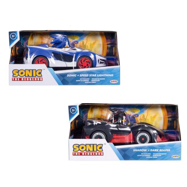Figura con Vehiculo de Sonic Hedgehog Surt/2 3a+