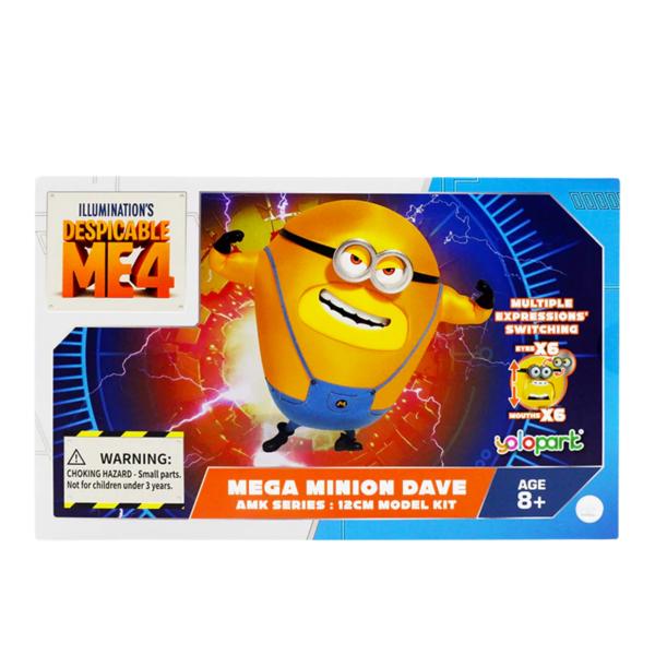 Figura Minions 4 Mega Minion Dave 12cm 8a+