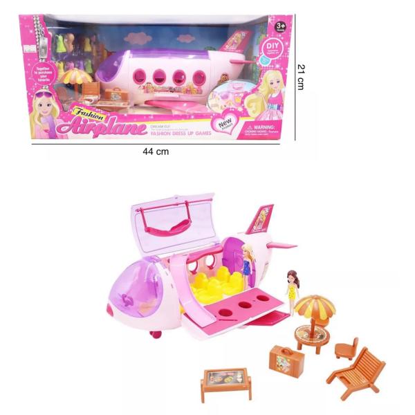 Avión con Accesorios para Muñecas (454568)