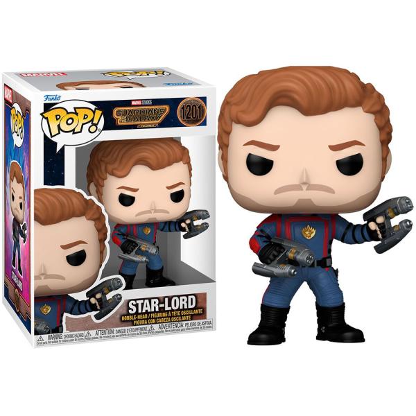 Figura Funko Pop! Guardianes de la Galaxia V.3 (1201) StarLord 3a+