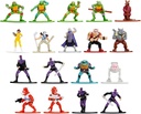 Figuras Nano Nickelodeon Tortugas Ninja Set de 18 / 3a+