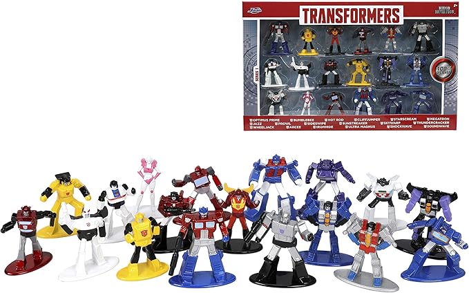 Figuras Nano Transformers Set/18 3a+