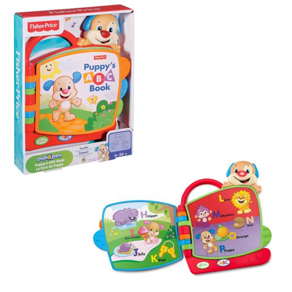 Fisher Price /  Libro ABC de Perrito 636m