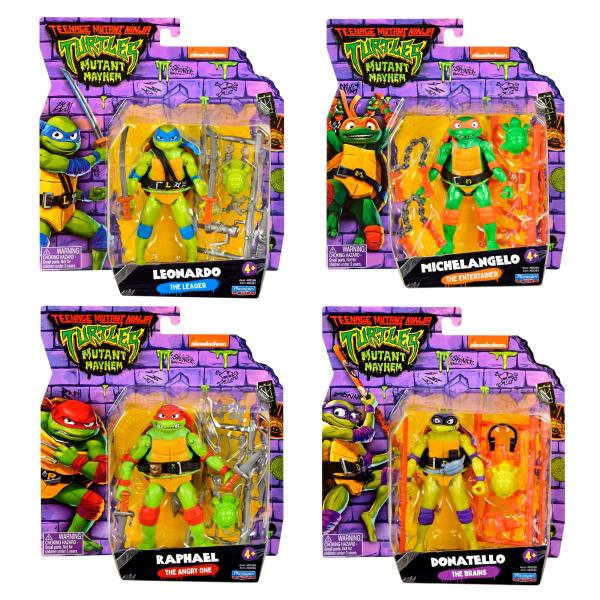 Figuras Tortugas Ninja 4a+ ( Surtido de 9 Se venden por Separado )