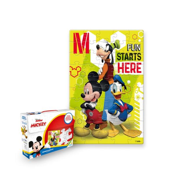 Rompecabezas Disney Junior Mickey 50Pzs 4a+