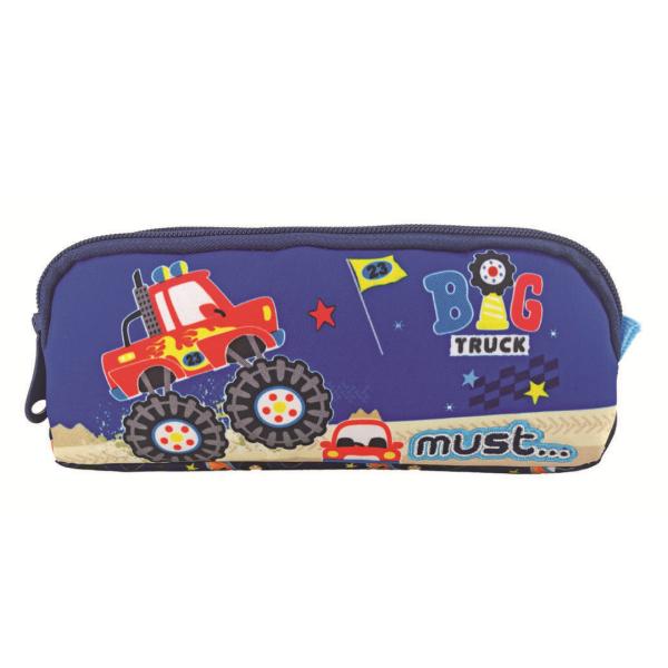 Cartuchera Must Energy 21X6X9 cm 2 Zippers Little Crusher