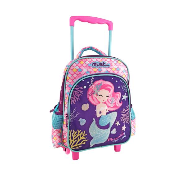 Salveque con Rodines 27X10X31 cm 2 Compart Mermaids Are Real