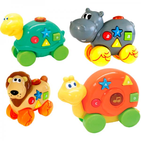 Animales Musicales de Jalar con Luz y Sonidos  12m+