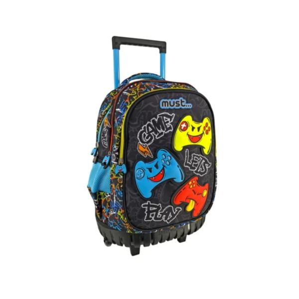 Salveque con Rodines Must 34X20X44 cm 3 Compart Game Lets Play.