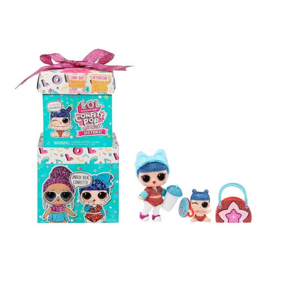 Muñeca L.O.L  Sorpresa Confetti Pop Brithday Sisters Displ/9 8a+