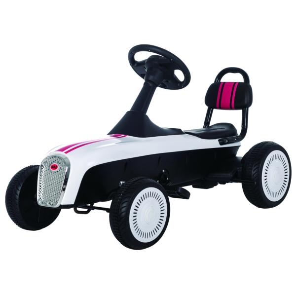 Go-Kart Blanco Llanta de Plástico 3a+ 30kg Max