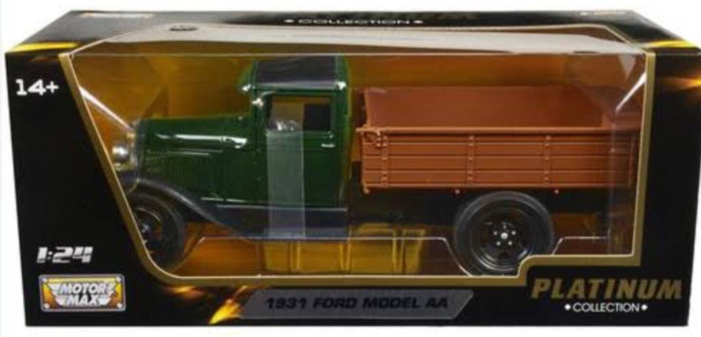 Carro 1:24 Ford Model AA 1931 Verde 14a+