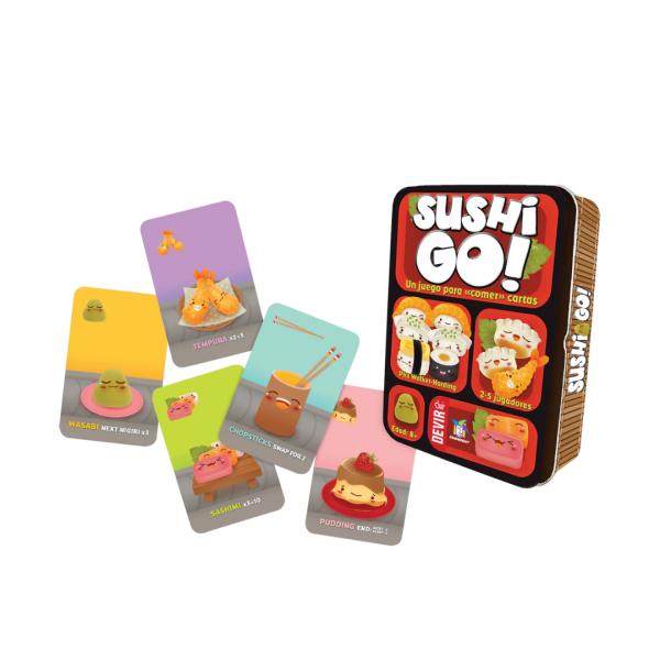 Juego de Mesa Sushi GO! Juega para Comer Cartas 8a+(221855)