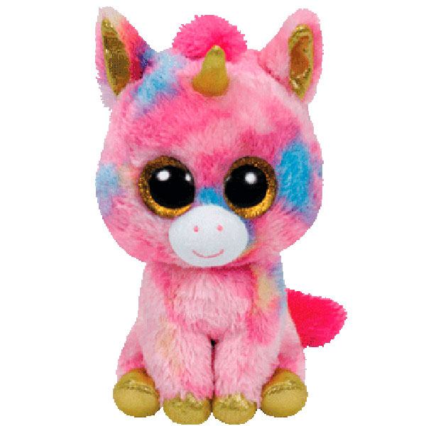 Peluche Beanie Boss Mediano Unicornio Fantasía 3a+