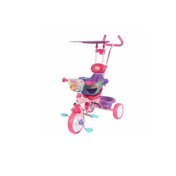 Triciclo de Empujar con Toldo y Canasta Paw Patrol 1.5a+