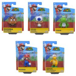 Figuras de Super Mario Bros 3a+ ( Surtido de 5 Se Venden por Separado )