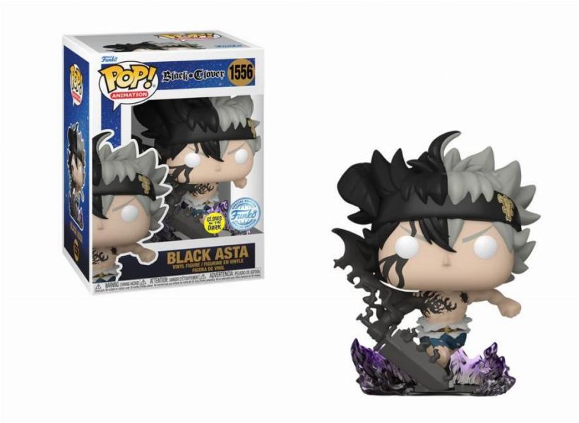 Figura Funko Pop! Black Clover (1556) Black Asta 3a+
