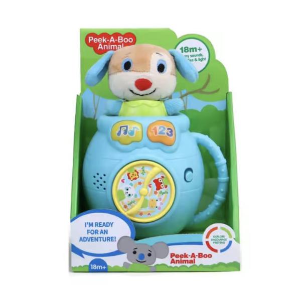 Perrito Sorpresa Peek-A-Boo c/Luz y Sonidos18m+(450348).