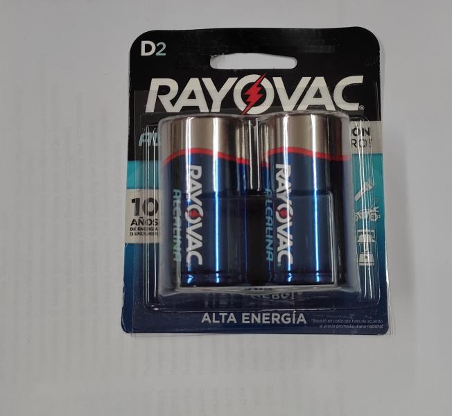Batería Alcalina D 813-2GEN Blister de 2