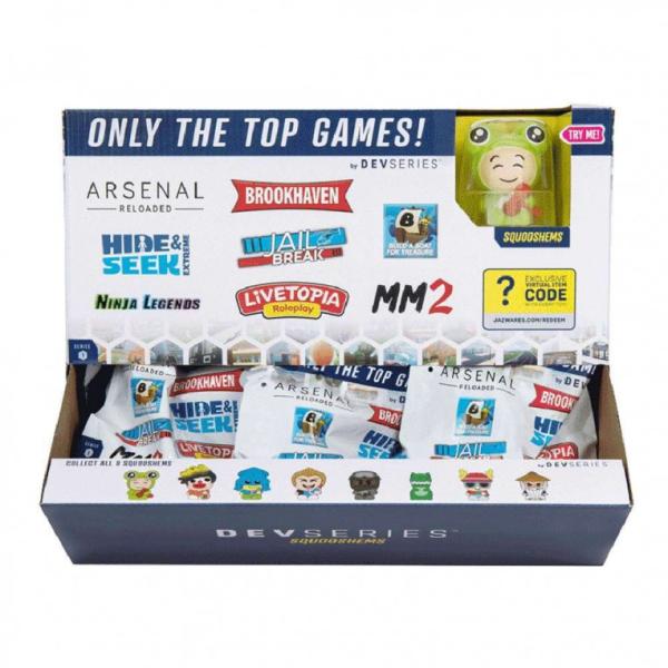 Figuras Squooshems Sorpresa Roblox 6a+ ( Se venden por Separado )