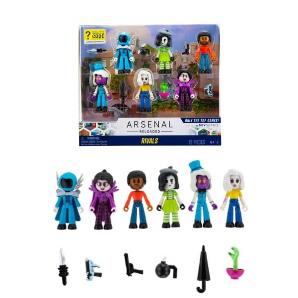 Figuras Roblox Rivales Set/6 6a+