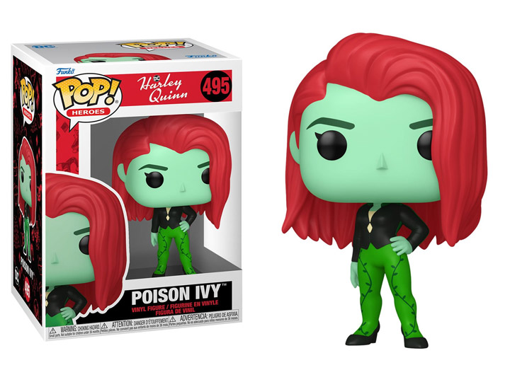 Figura Funko Pop! DC Comics (495) Harley Quinn Poison Ivy 3a+