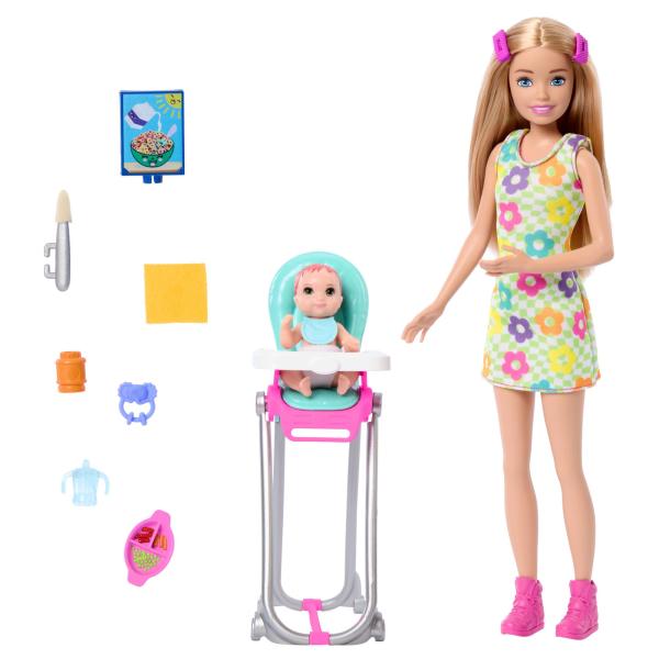 Muñeca Barbie Skipper Niñera 3a+