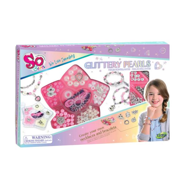 Set de Abalorios, Perlas y Dijes Preciosos 8a+