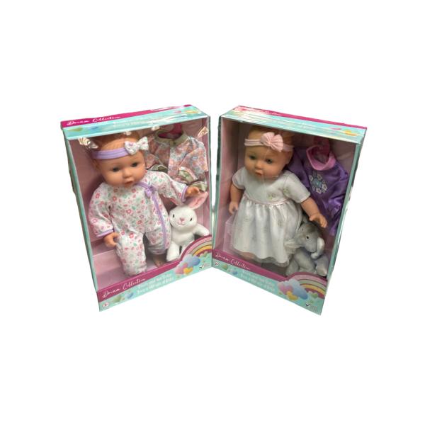 Bebé Toca y Abraza con Peluche Drean Collection  2a+ / Surtido 2 -  Se venden por separado