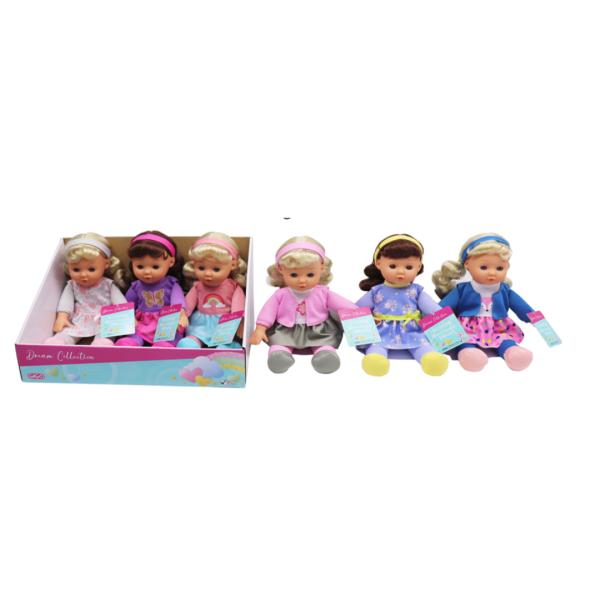 Muñeca Suave Dream Collection Displ/6 Surt/6 3a+