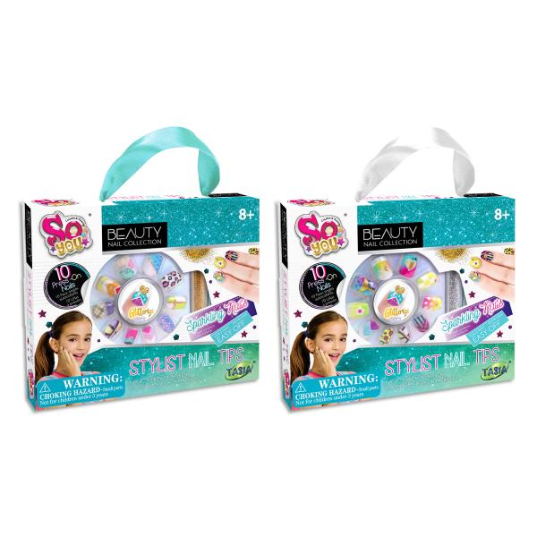 Set de Puntas de Uñas de Estilista Surt/2 8a+