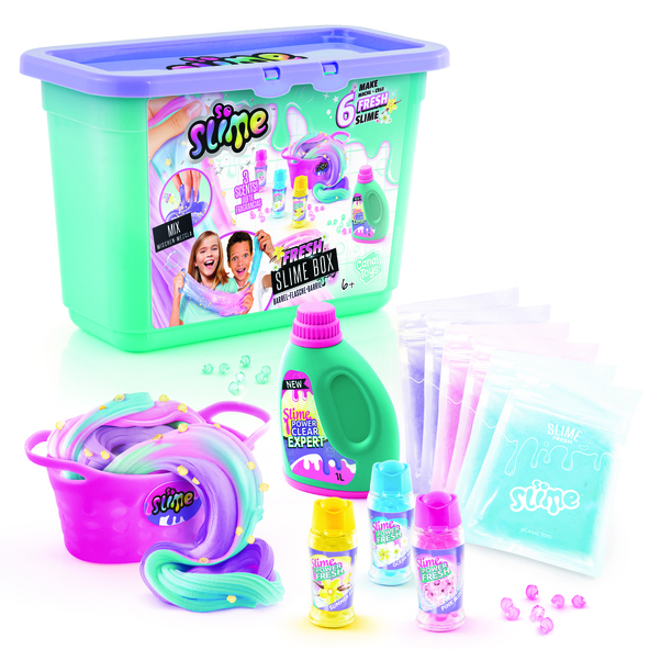 Crea tu Propio Slime Fresco en Caja 3 Aromas Diferentes 6a+