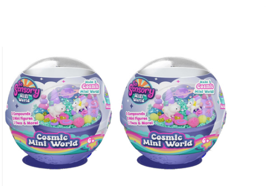 Juego Sensorial Crea y Decore El Mini Mundo 15 Accesorios  6a+ / Surtido 3 -  Se venden por separado
