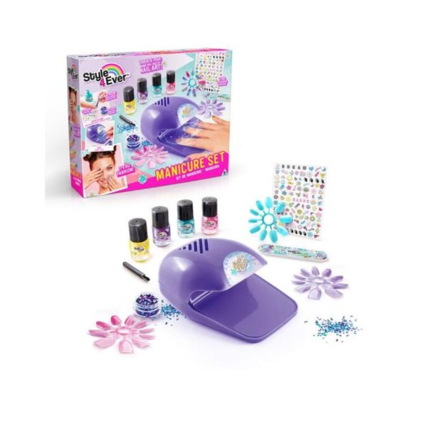 Set de Manicura con 100 Stickers 6a+