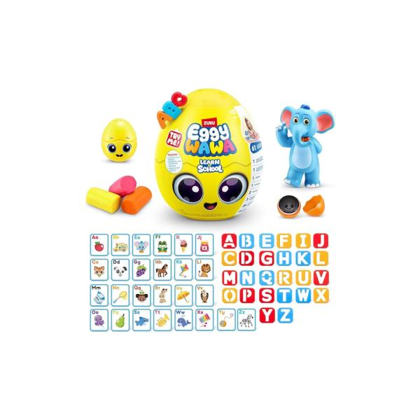 Huevo Eggy Wawa Escuela de Aprender Numeros.Letras y Colores 18m+