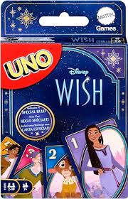 Mattel Games - Juego de Mesa Uno Disney Wish 7a+