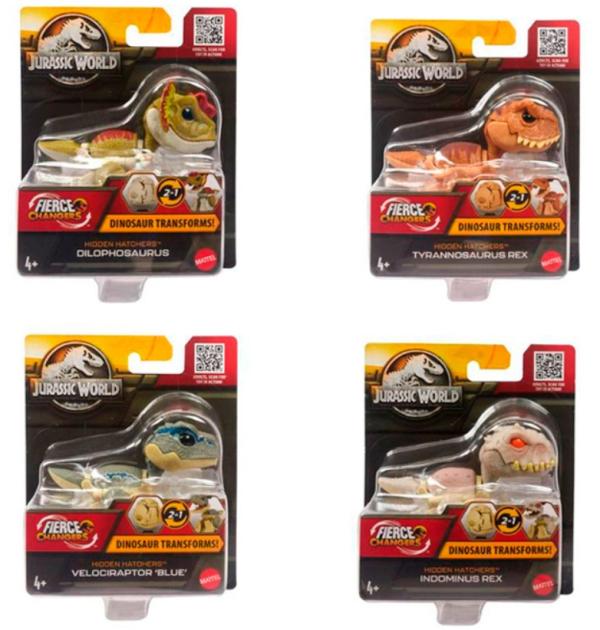 Jurassic World Incubadoras Ocultas ( Surtido de 4 - Se Venden por Separado )