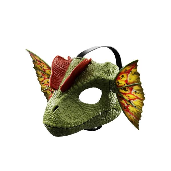 Máscara Jurassic World Chaos Theory Dilophosaurus 4a+