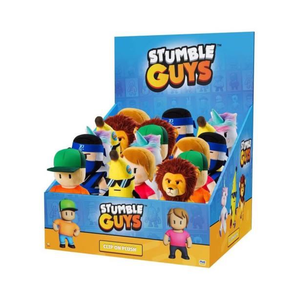 Peluches Stumble Guys 8a+ ( Surtido de 6 Se venden por Separado )