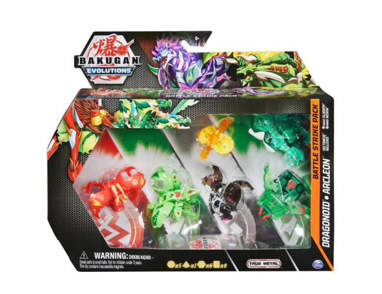 Bakugan Evolución Paquete De Batalla De Ataque 6a+