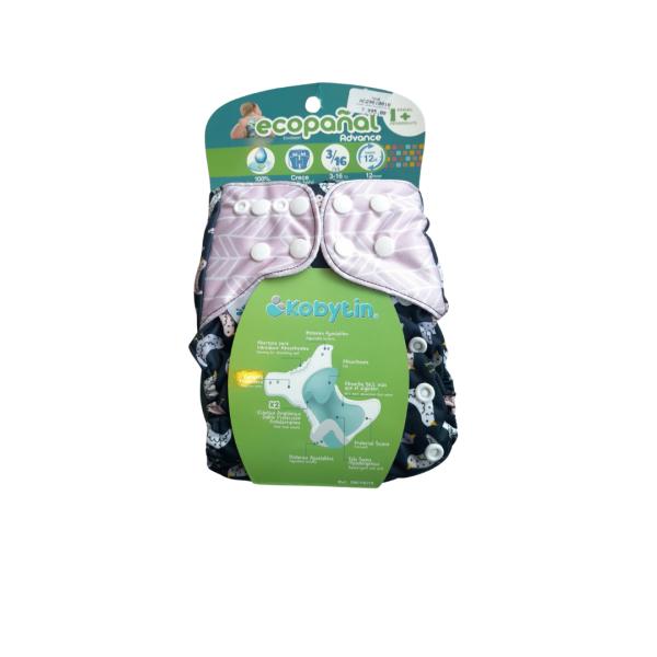 EcoPañal Lavable Ajustable Surt/6 3-16Kg (260042)