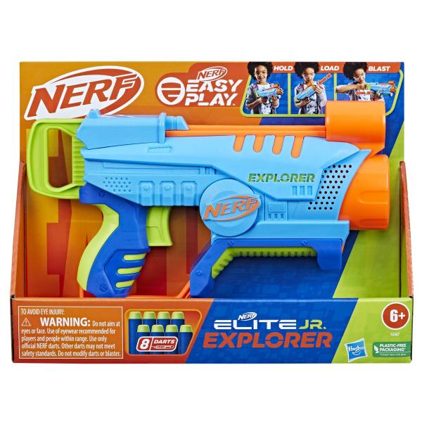 Lanzador Nerf Elite JR. Explorer 6a+