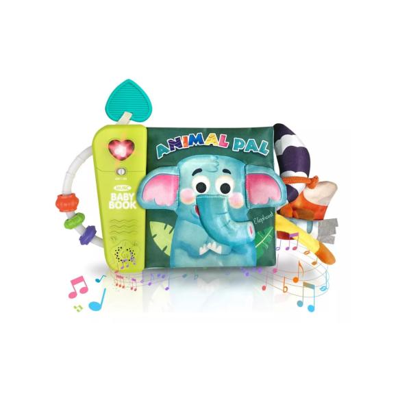 Libro Interactivo con Luz y Sonido de Elefante 6m+ (456357 )