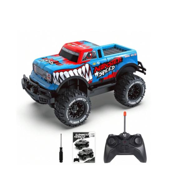 Carro de Control Remoto con Luz 3a+