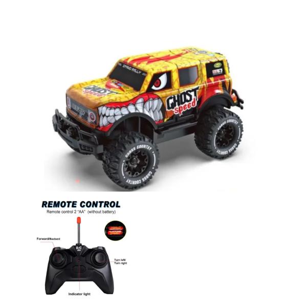 Carro de Control Remoto con Luz Ghost  Speed 3a+