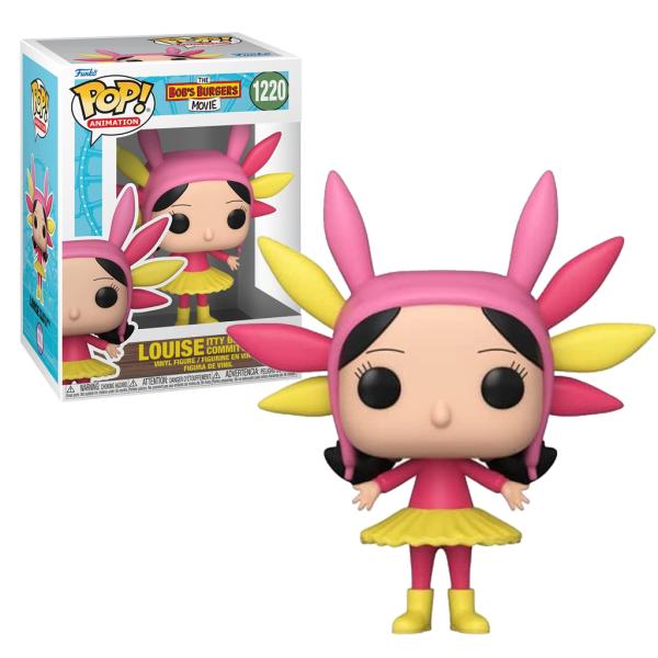 Figura Funko Pop! Animación (1219) Bob Burgers Louise 3a+