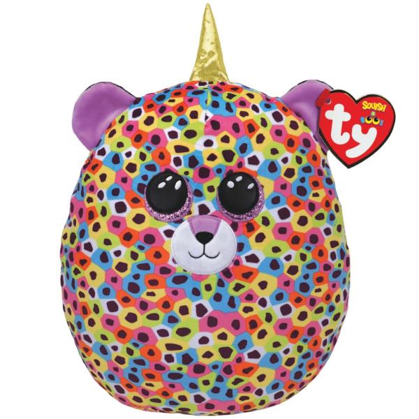 Peluche Beanie Boss Squish Leoparda Giselle 20cm 3a+