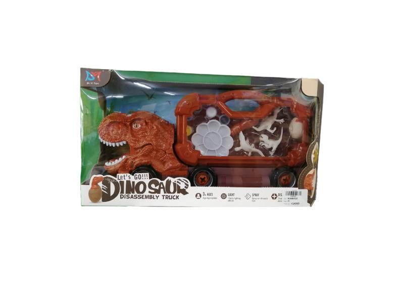Camión de T-Rex  C/ Set de Dinosaurios  para Píntar 3a+ (448345)