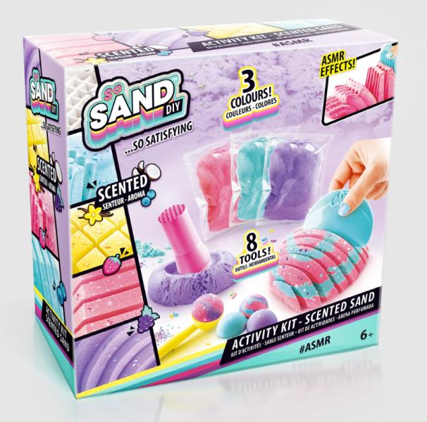 Set/3  de Arena Perfumada con Accesorios 6a+