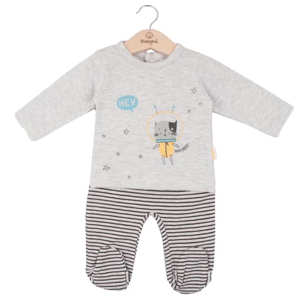 Conjunto de 2 Piezas en Caja Gris para Niño 9m (608467))